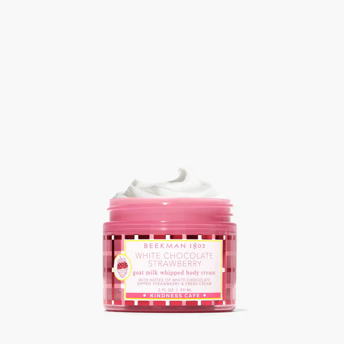 White Chocolate Strawberry Whipped Body Cream