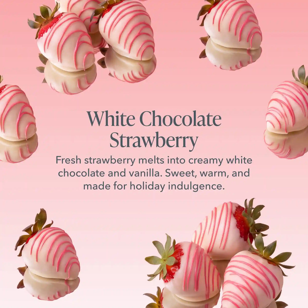 White Chocolate Strawberry Palm-Sized Milk Soap